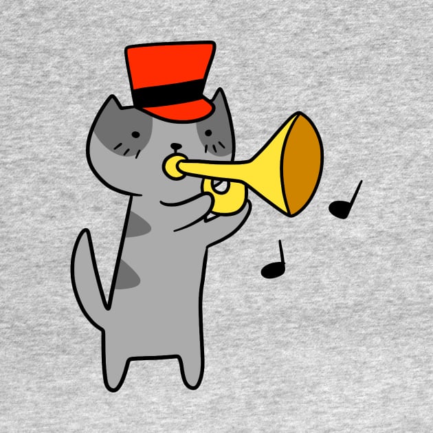 Trumpet Cat by saradaboru